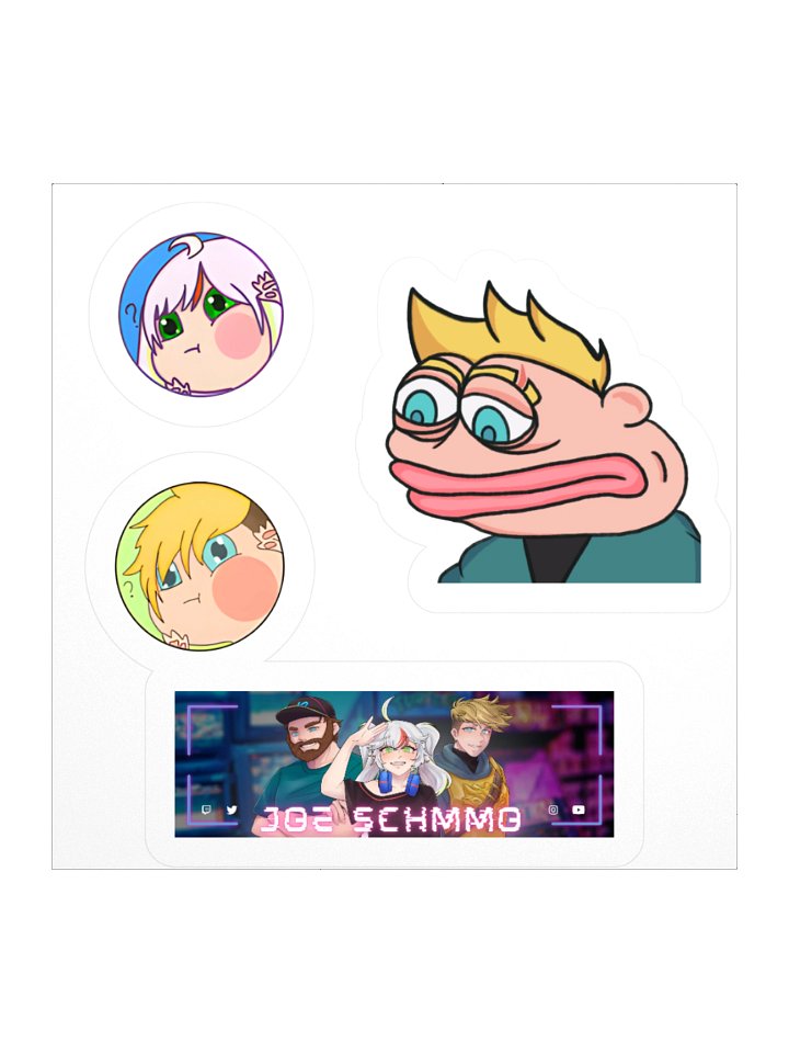 Joe Schmmo Sticker Pack 1 product image (1)