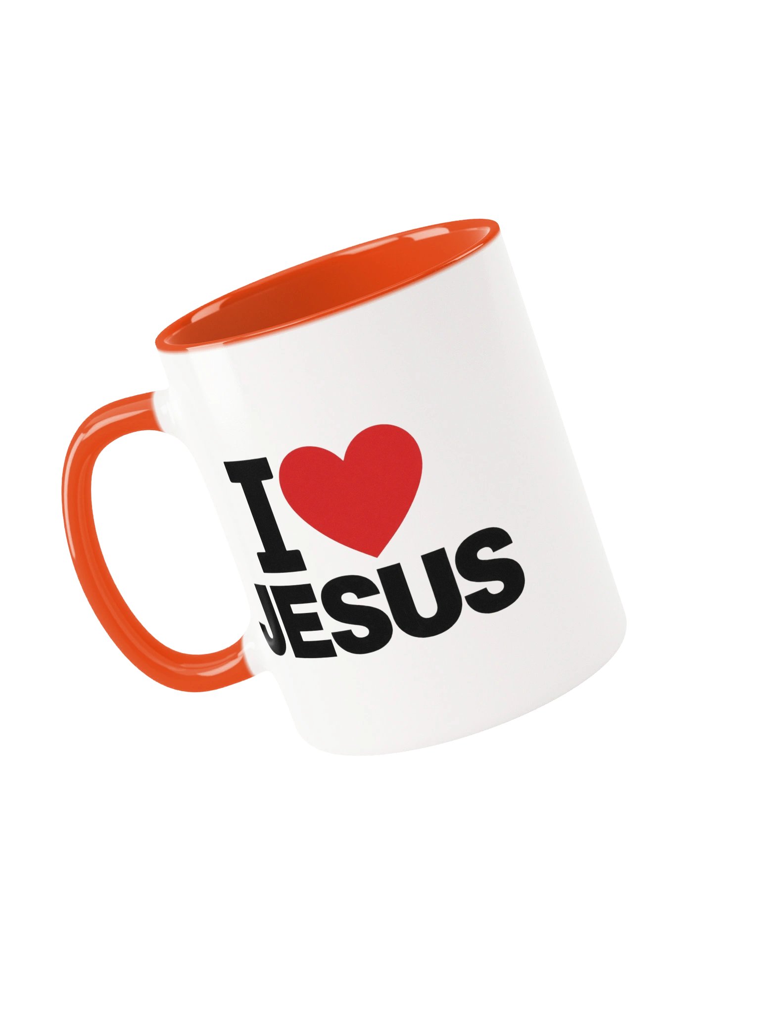 I Love Jesus Christian Mug - Faith-Based Coffee Cup product image (3)