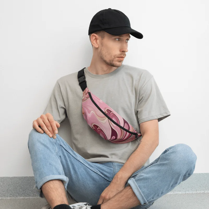 Swirling Dreams All-Over Fanny Pack product image (1)