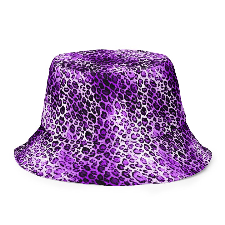 Purple Leopard Pattern Hat product image (1)