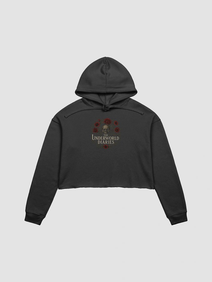 The Underworld Diaries Official Logo Crop Hoodie product image (1)