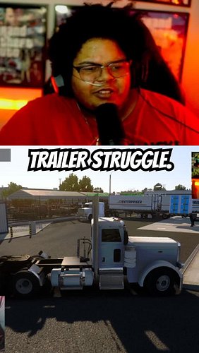 My CDL Would Be REVOKED Instantly 😂#trucking #ats #TruckSim #AmericanTruckSimulator #FunnyMoments