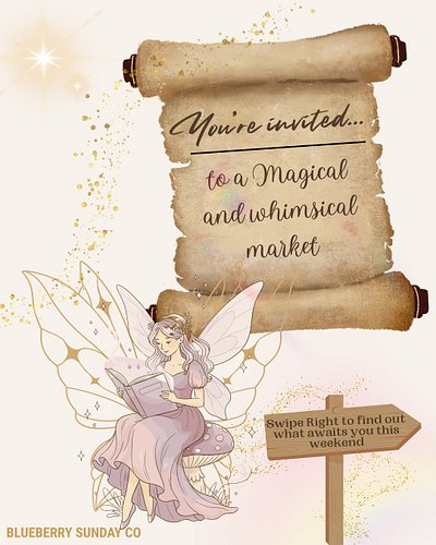 ⋆˙𓍊₊ ⊹˚°❀⋆.ೃ࿔*:･It's going to be a magical evening! We will have exclusive fairy themed blind dates with a book/ journal alon...