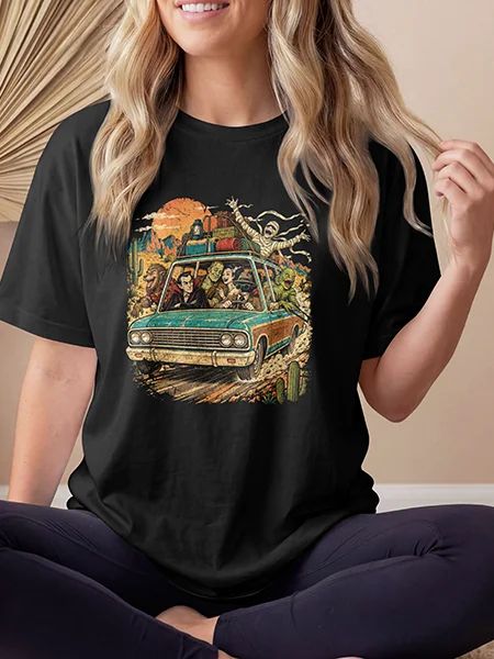 Monster Road Trip — Monsters Off Duty Tee product image (5)