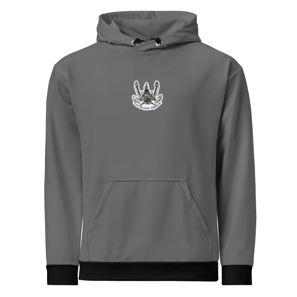 PNW T - Mt. Rainer & Tug Hudson (Gray) – Performance Marine Wear | Twin Anchor Apparel North Current Line product image (6)