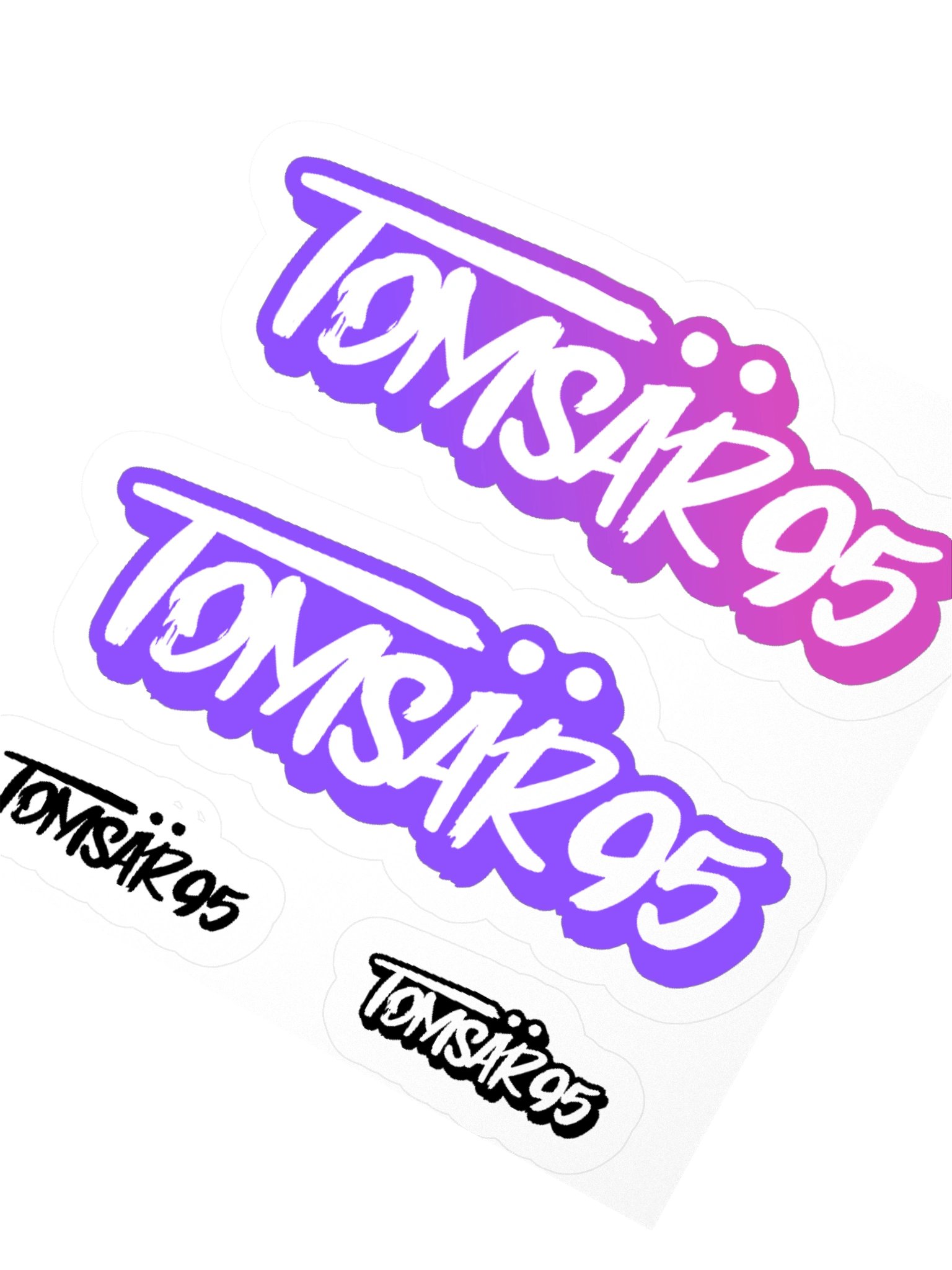 Sticker Logo Purple Gradient product image (7)