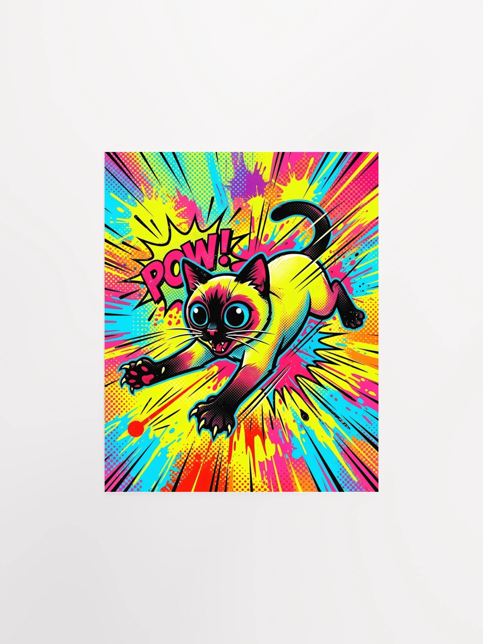 Laser Chase Siamese Poster product image (25)
