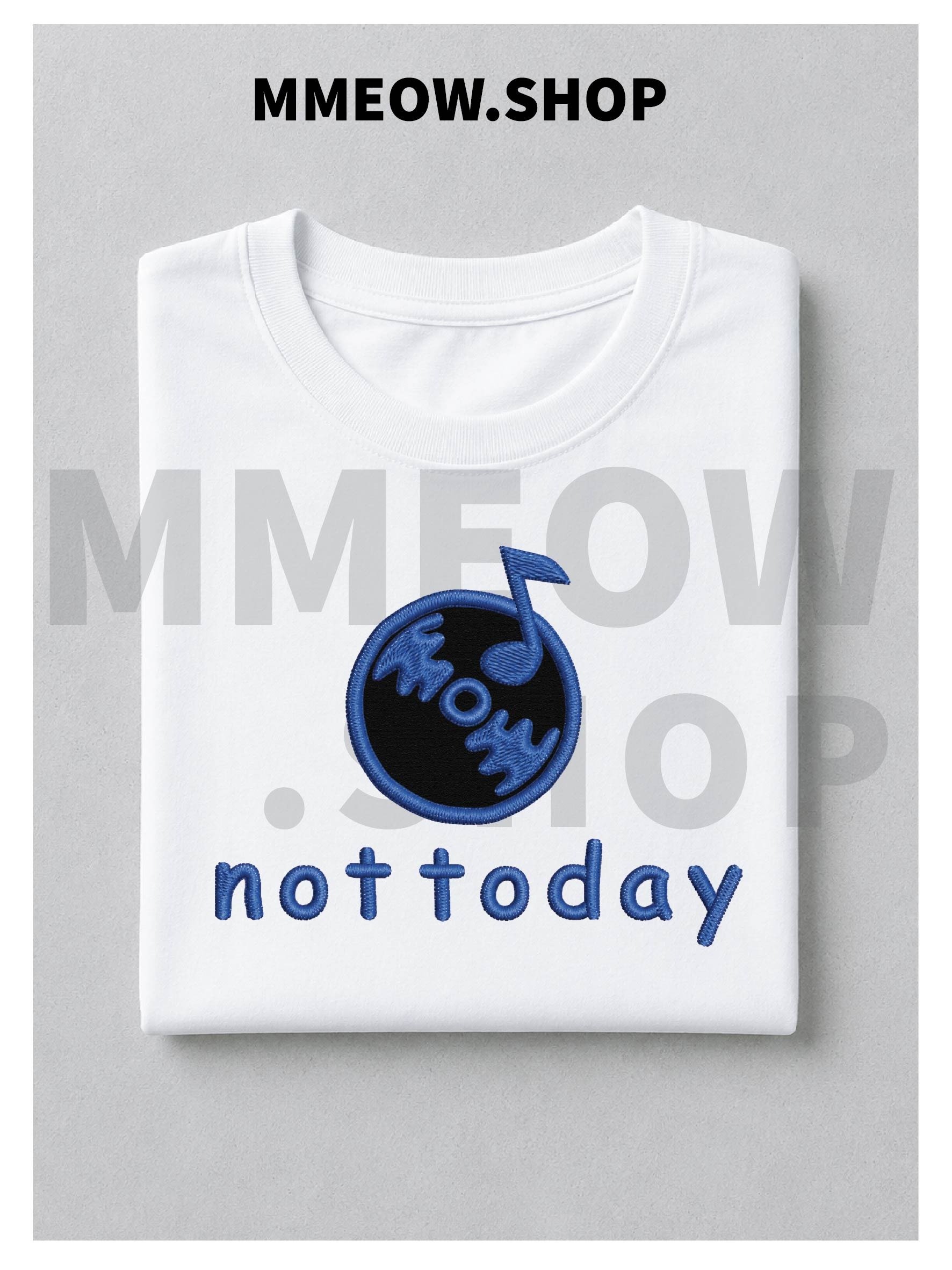 NOT TODAY T- SHIRT BOXY product image (1)