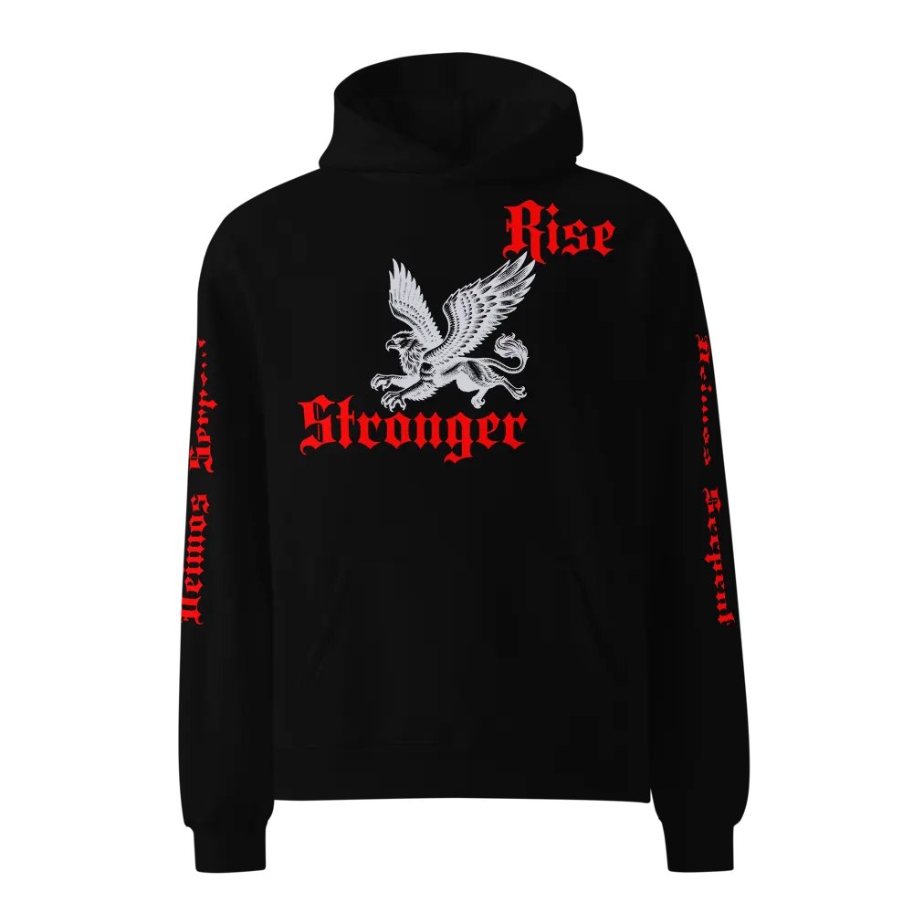 Rise Stronger oversized hoodie product image (1)