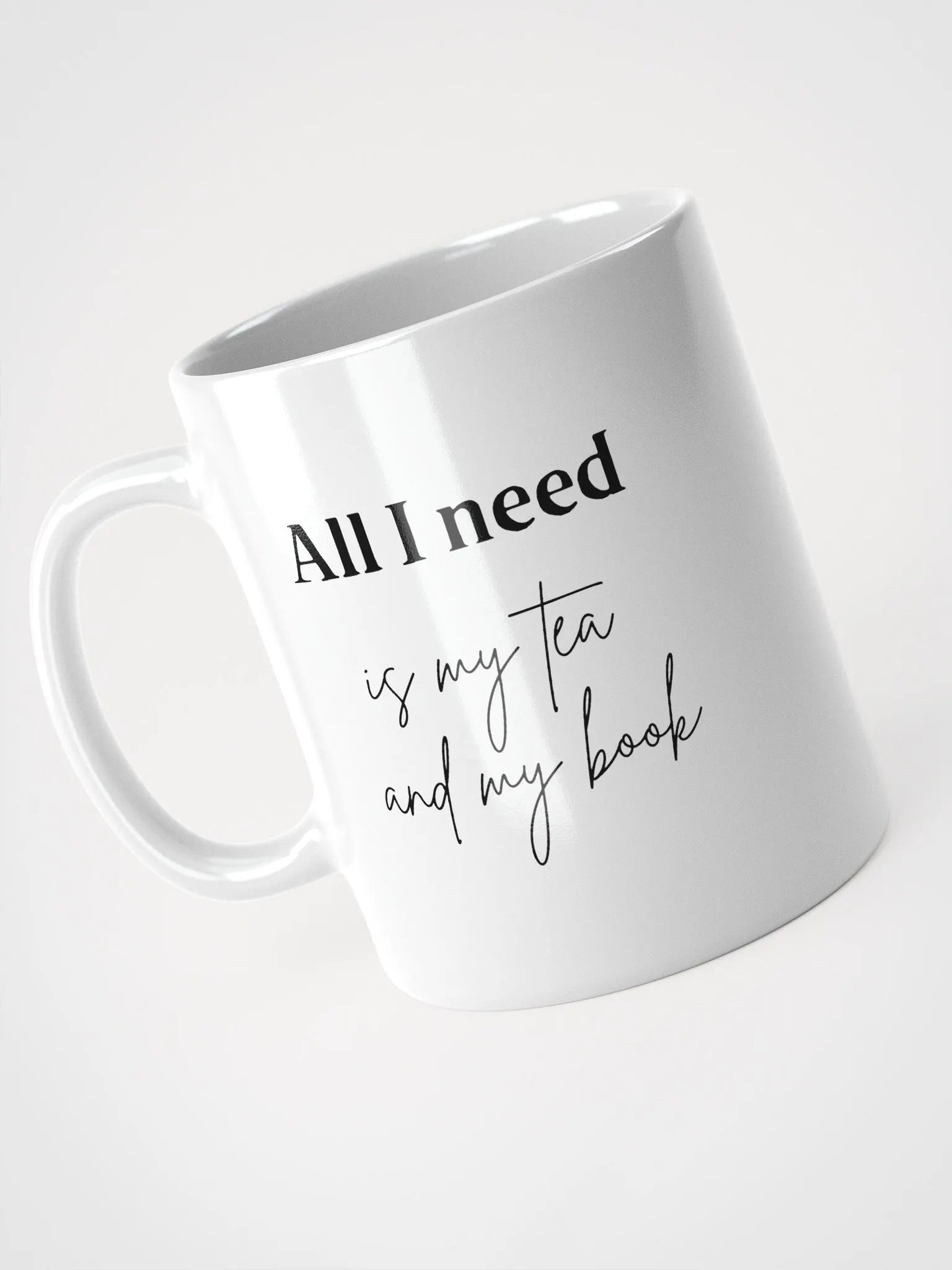 My Tea and My Book Mug product image (3)