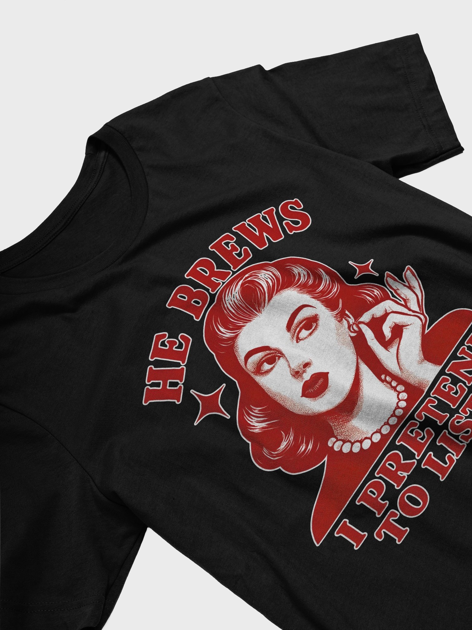 Sarcastic Tee – Brew, Sip, Eye Roll product image (3)