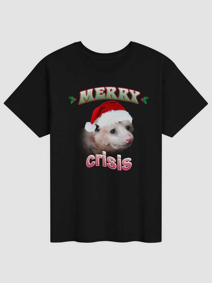 Merry Crisis possum T-shirt product image (17)