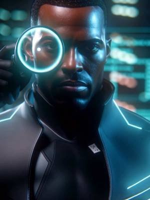 The city's heartbeat is about to fall silent. Meet The Silent Engineer. #Afrofuturism   #blackscifi #aiart #cinematic #narrativeart