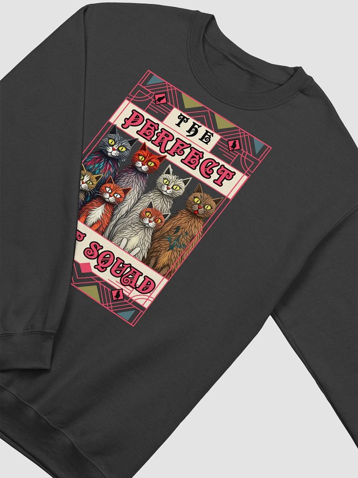 The Perfect Cat Squad Crewneck Sweatshirt product image (2)