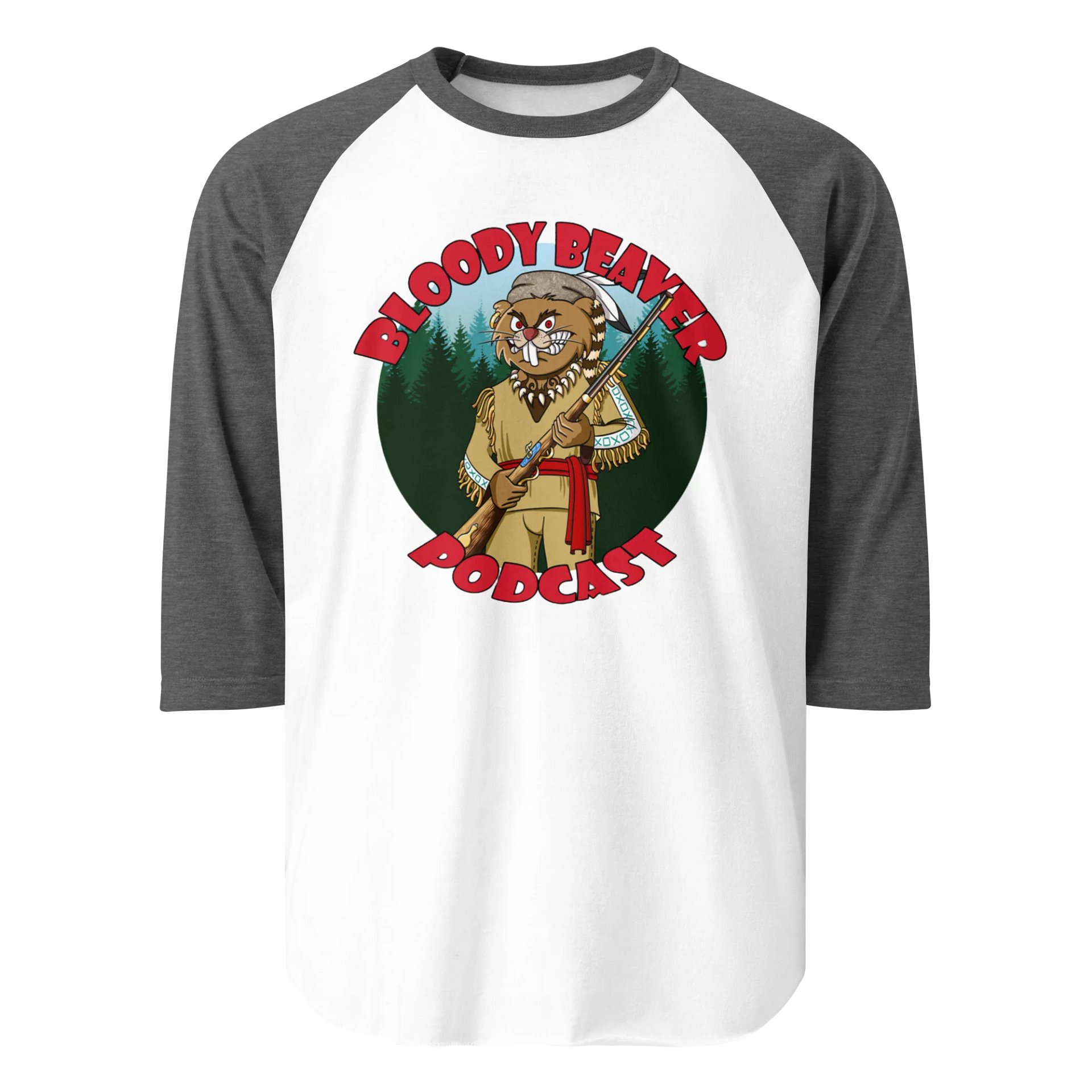 Vintage Bloody Beaver Raglan Tee product image (1)