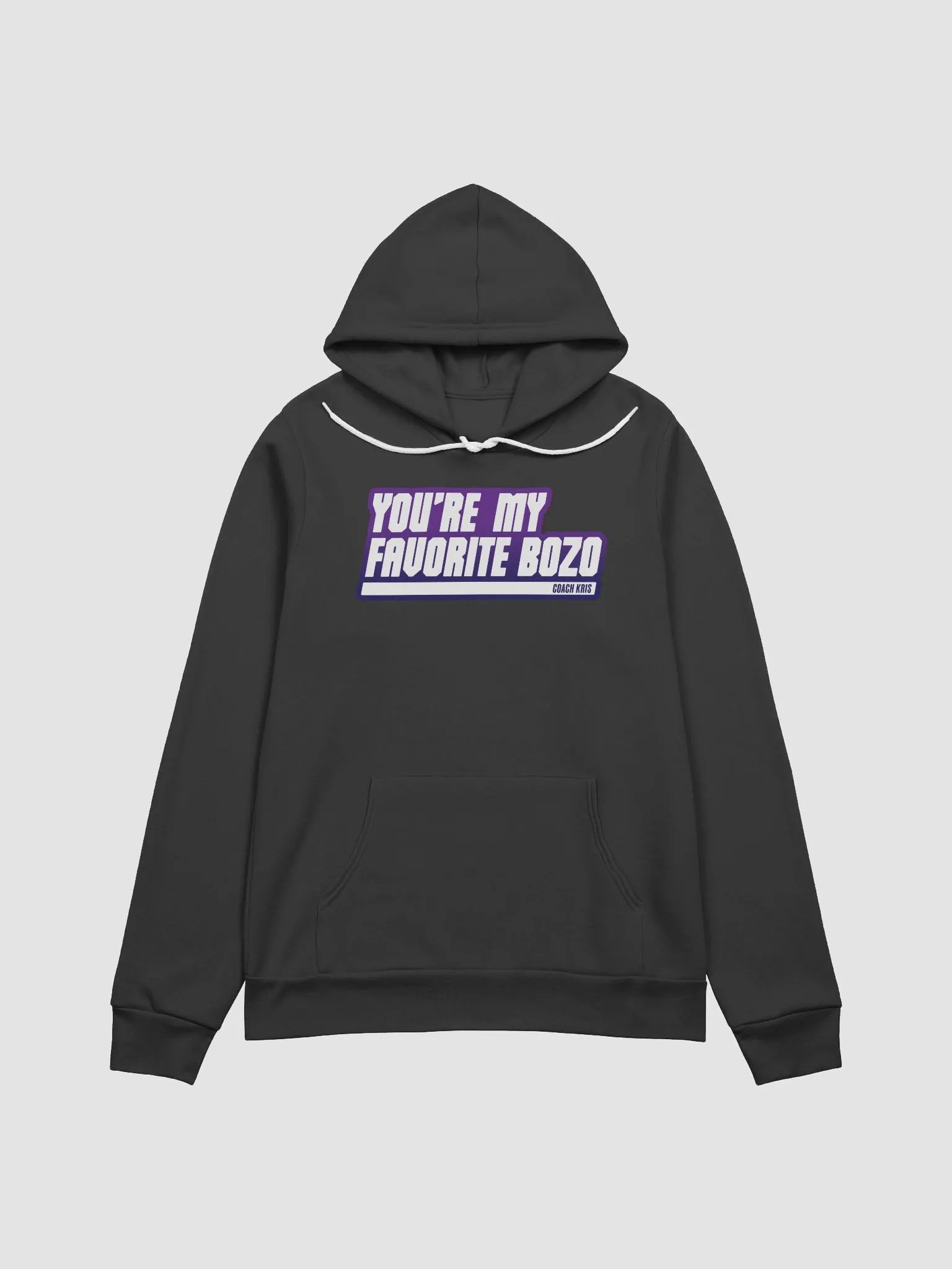 You're my favorite BOZO Purple Hoodie product image (2)