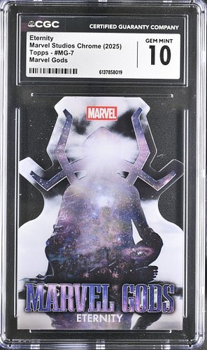 Check out 2025 Topps Chrome Marvel Studios Eternity Gods #MG-7 Thor Case Hit CGC 10, the latest item I added on eBay! #eBay #...