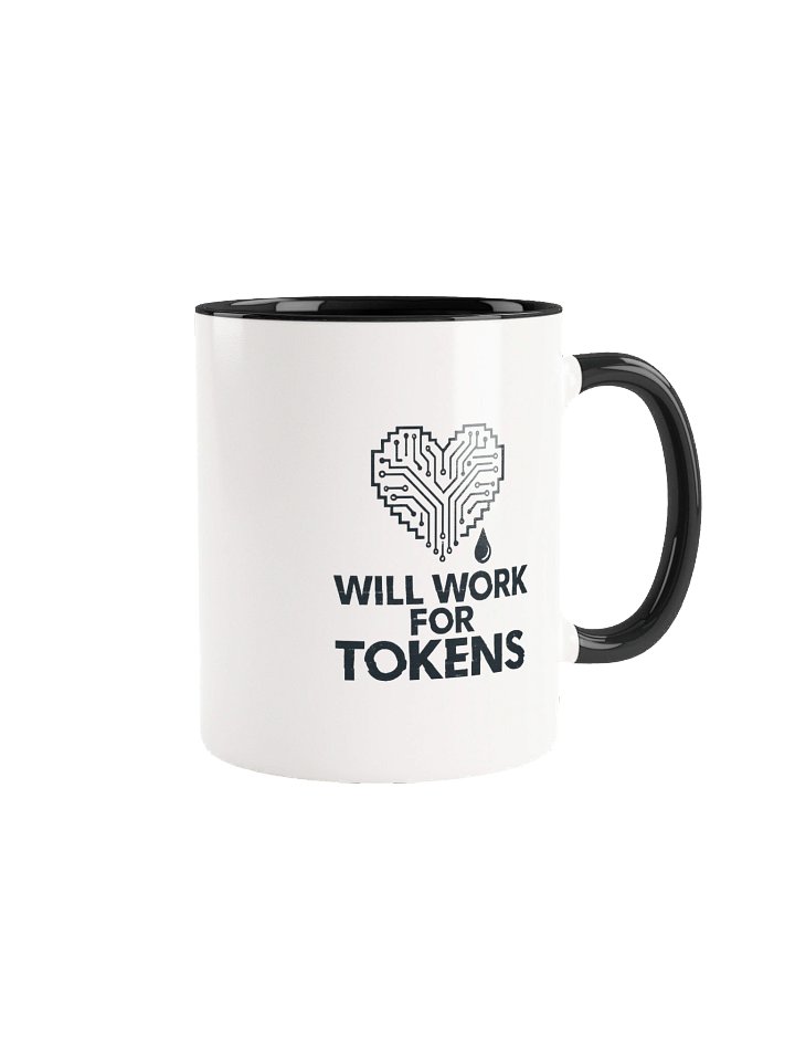 Will Work For Tokens Mug product image (2)