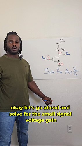 Common-Source Amplifier - Solve for Aᵥ

Follow me on: 
YouTube: https://www.youtube.com/@ProfessorGovalla
Instagram: www.inst...