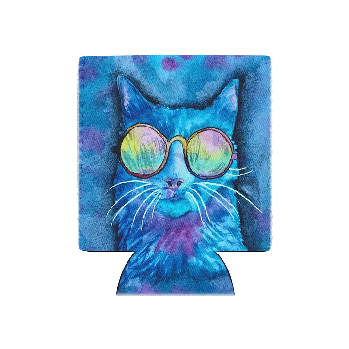 Willa the Wonder Cat — Custom Can Cooler product image (1)