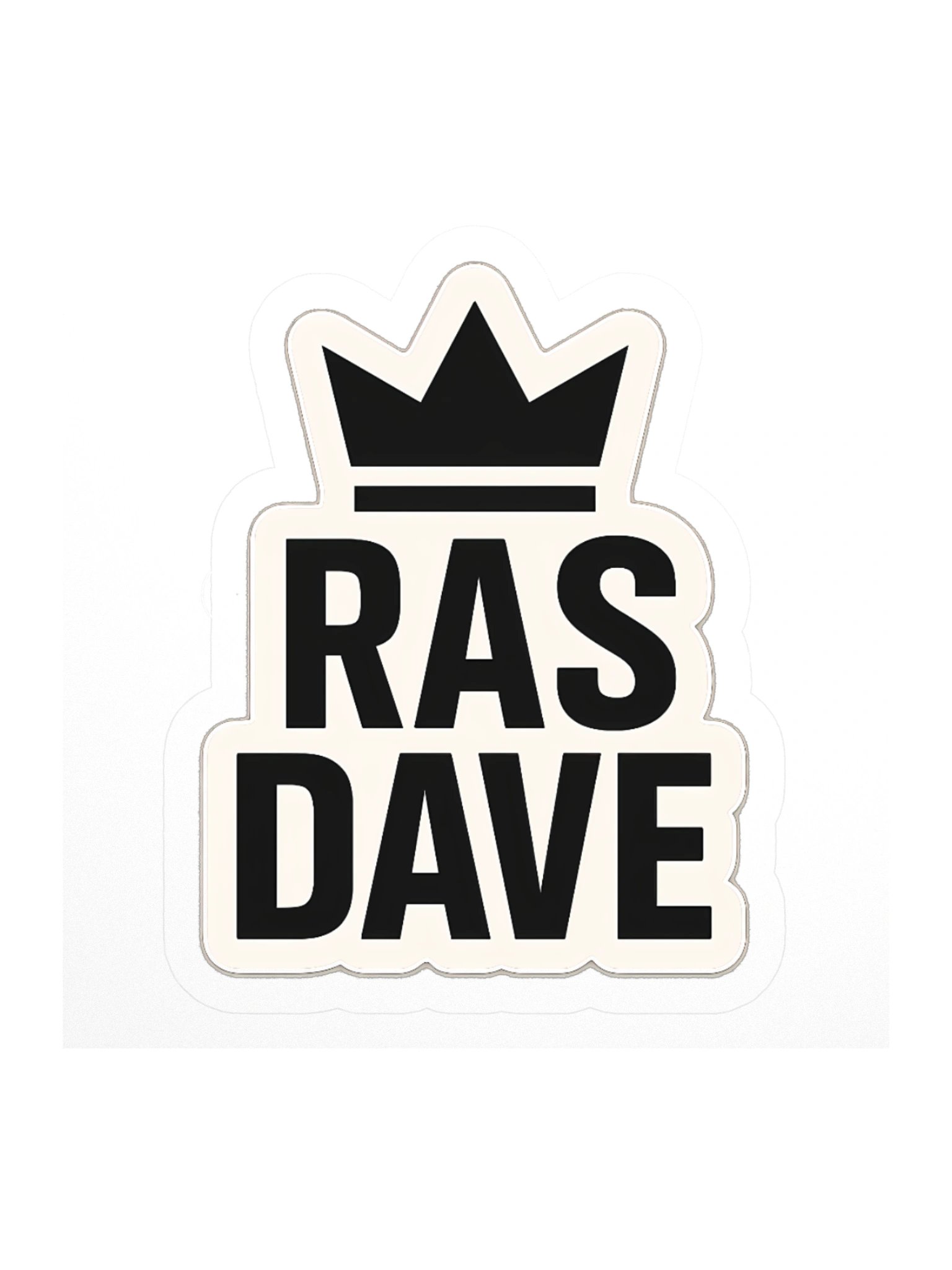 RAS DAVE Logo Sticker product image (2)