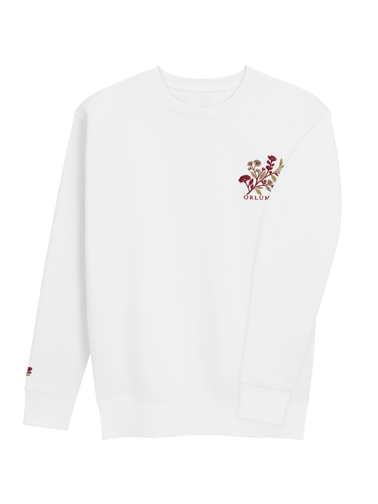 ORLUMIQ Signature Floral Crewneck Sweatshirt | Women's Boutique Collection product image (5)