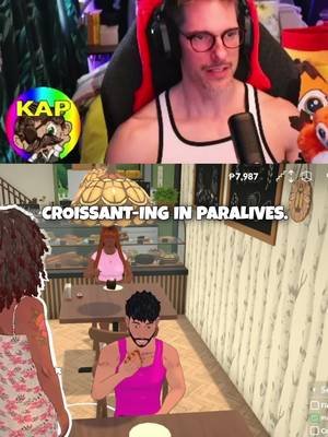 I'm Just Here For The Croissants 🥐 #paralives #gaminghumor #cozygaming #thekapfantastic #ClipGPT #streamladder