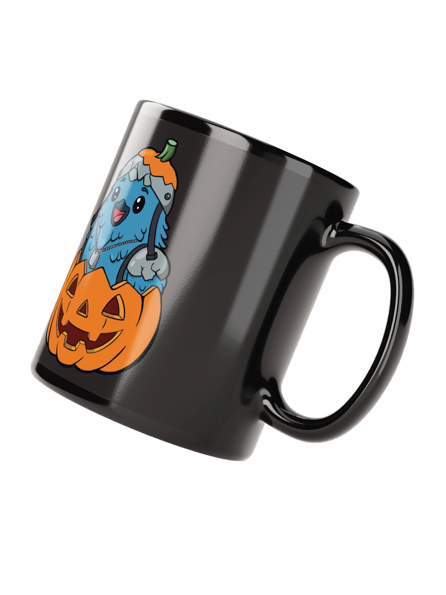Battle Chicken Jack O Lantern Mug product image (7)