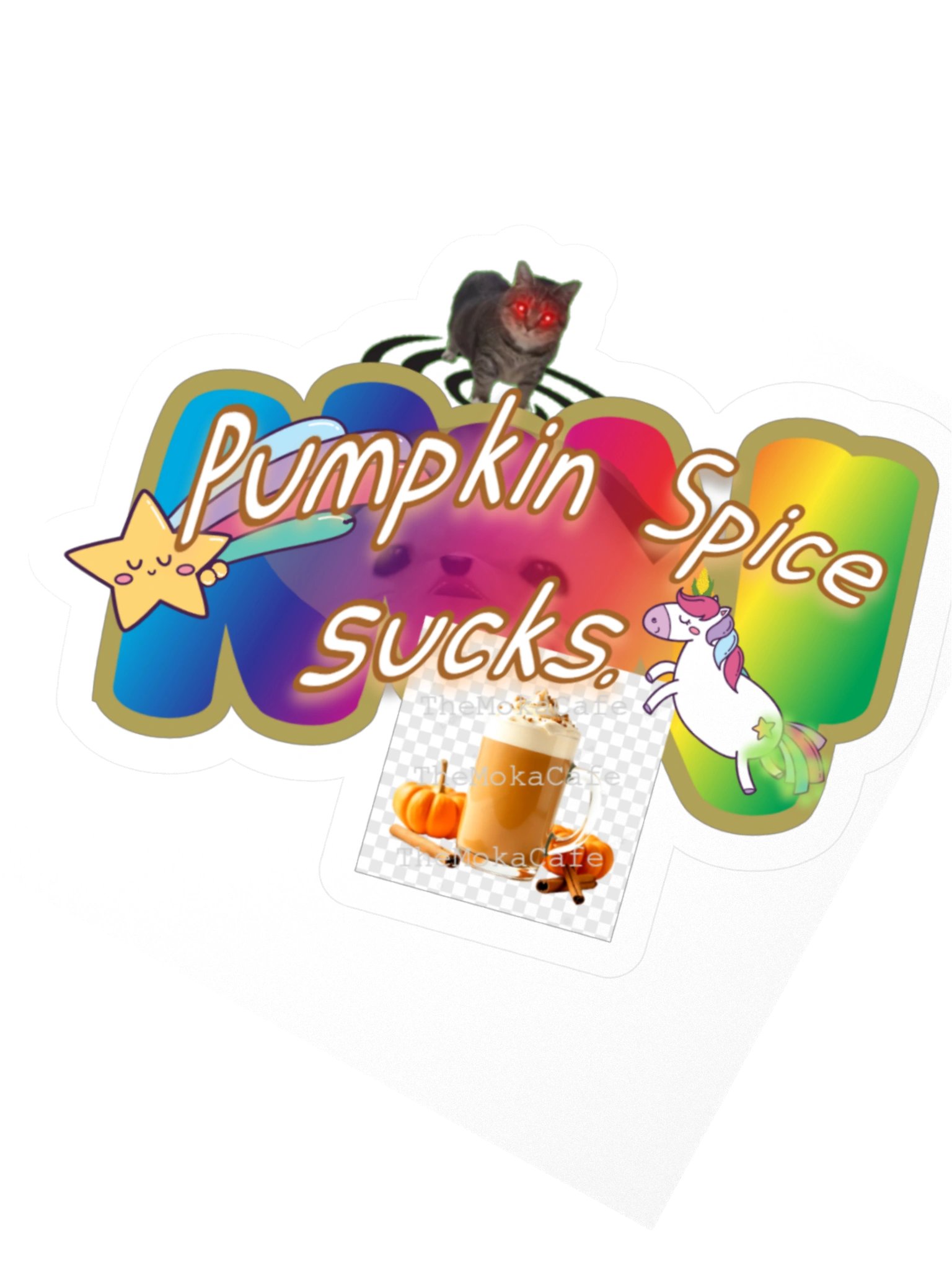 Pumpkin Yikes Sticker product image (3)