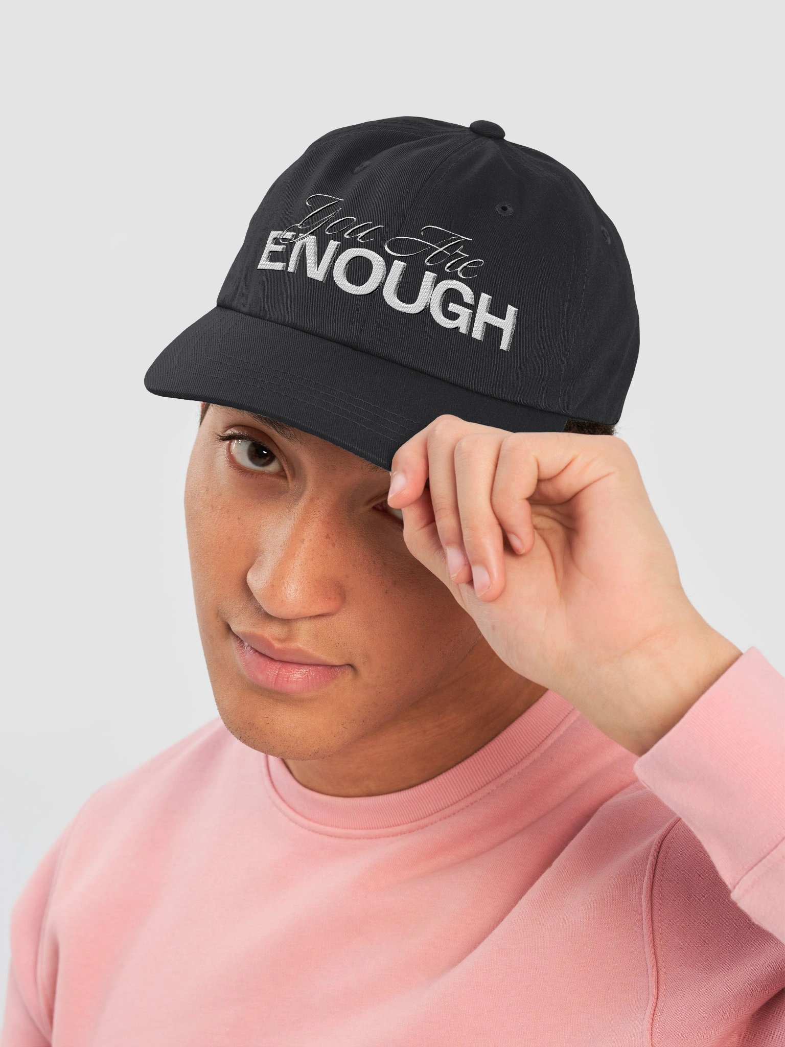 "You Are ENOUGH" Yupoong Classic Dad Hat product image (6)