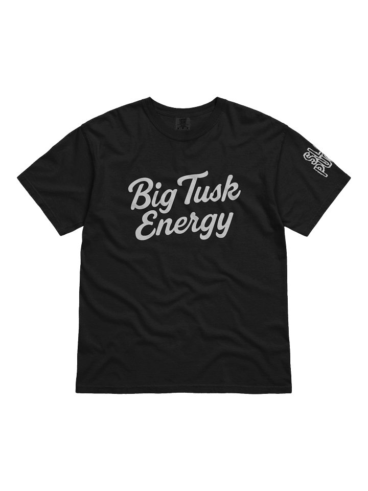 Big Tusk Energy Wordmark Tee product image (1)