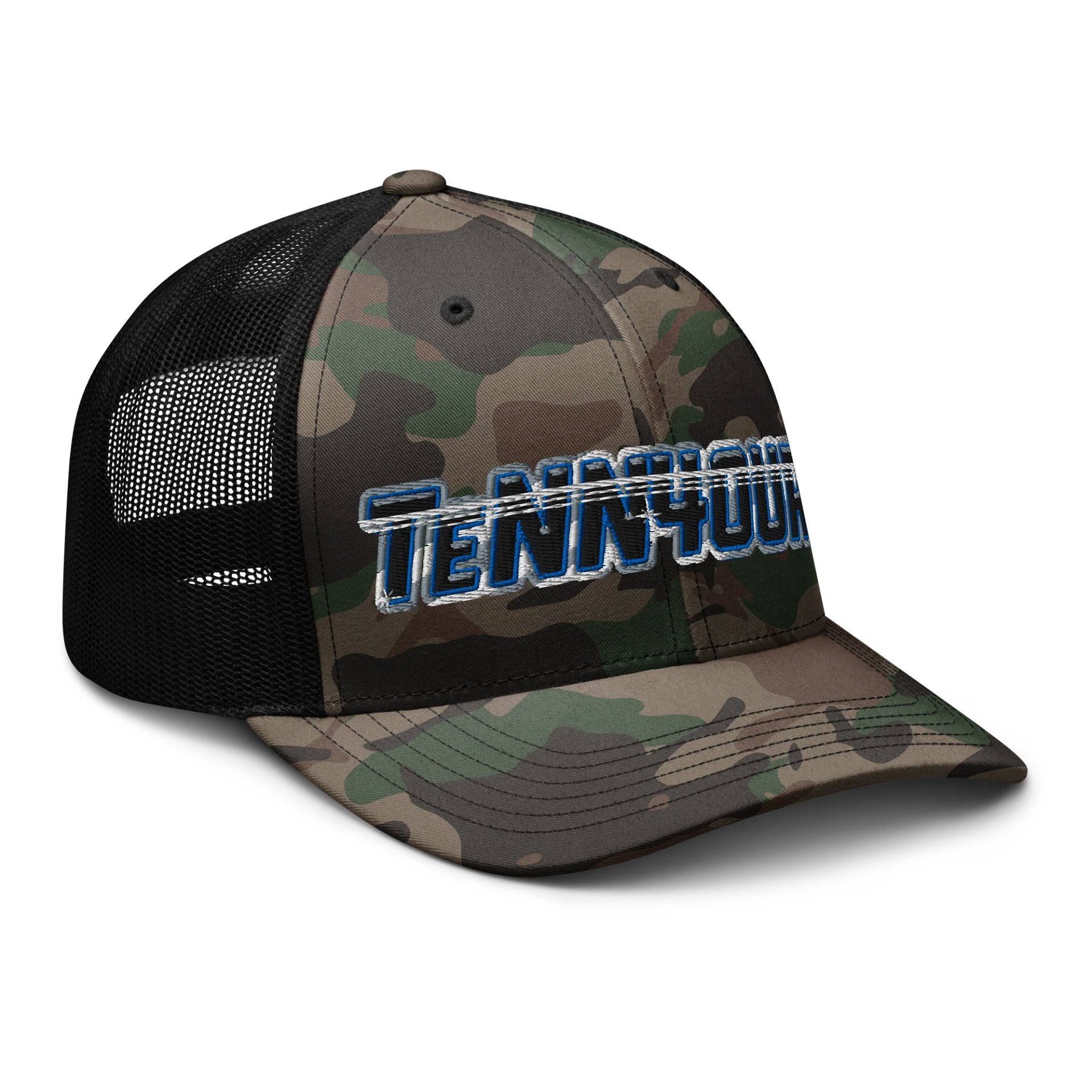 TENN4OUR Camo Trucker Hat product image (6)