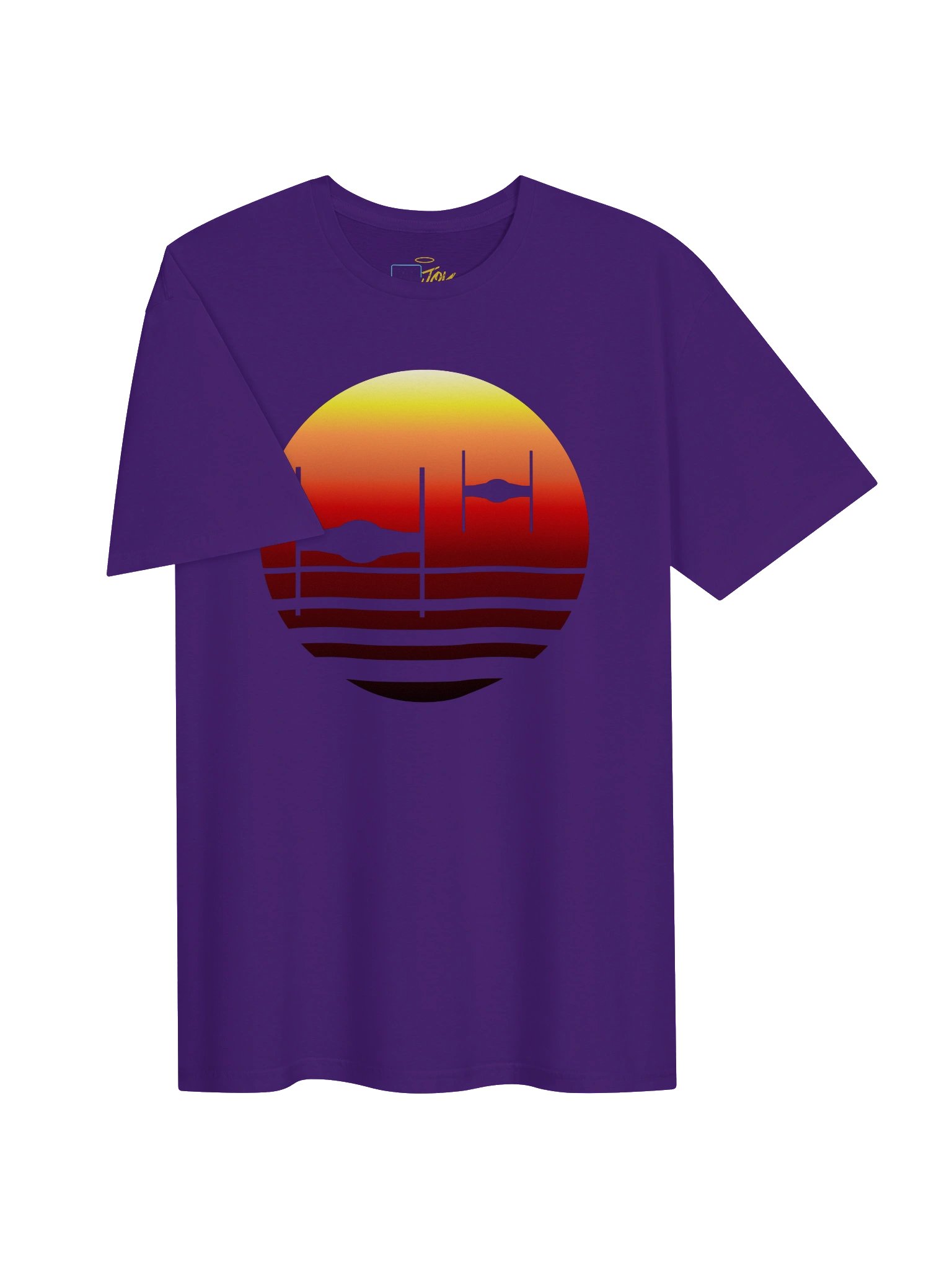 Tie-Fighter Sunset Tee product image (3)