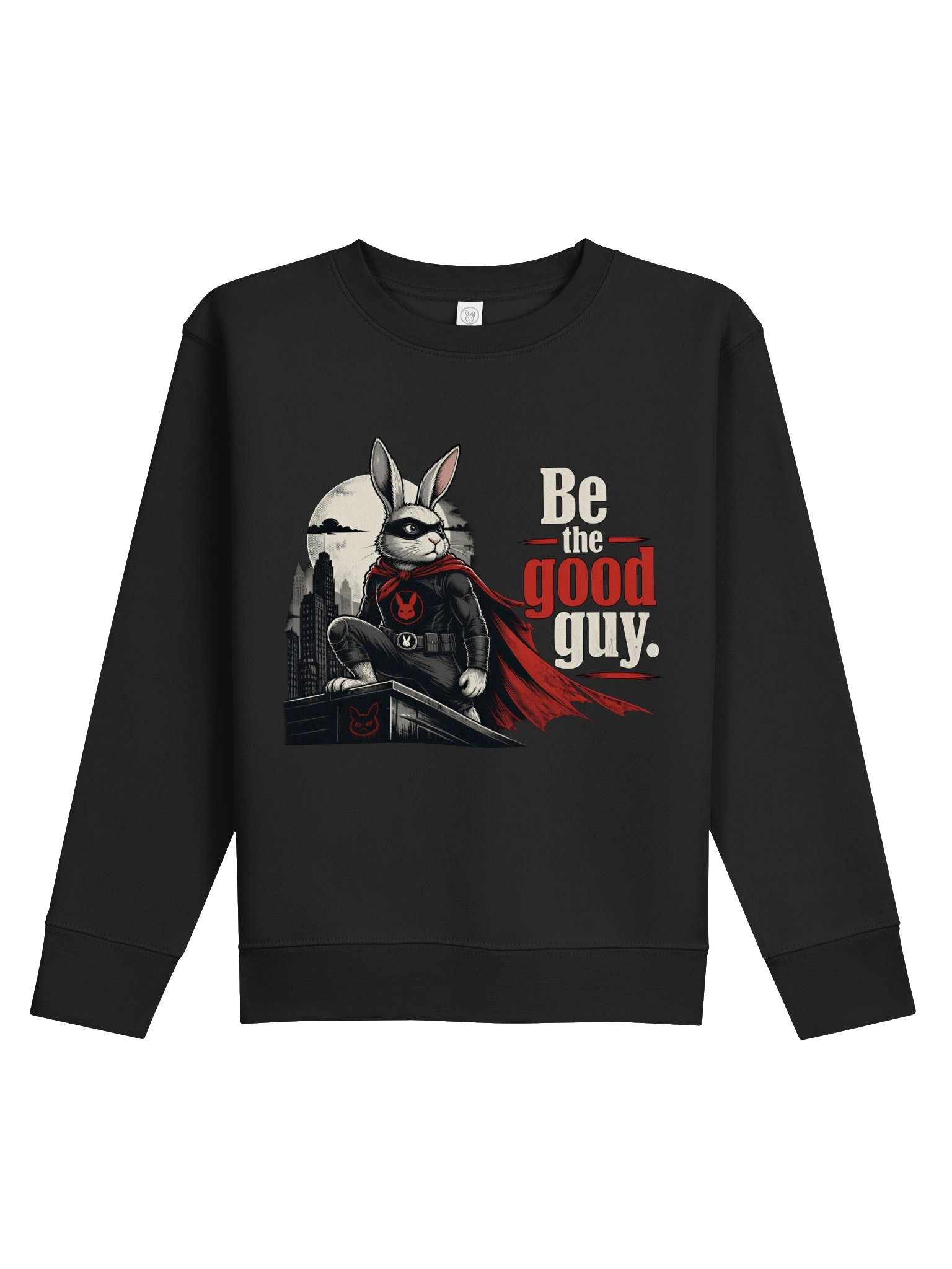 "Be the Good Guy" Kids Crew Neck Sweatshirt product image (2)