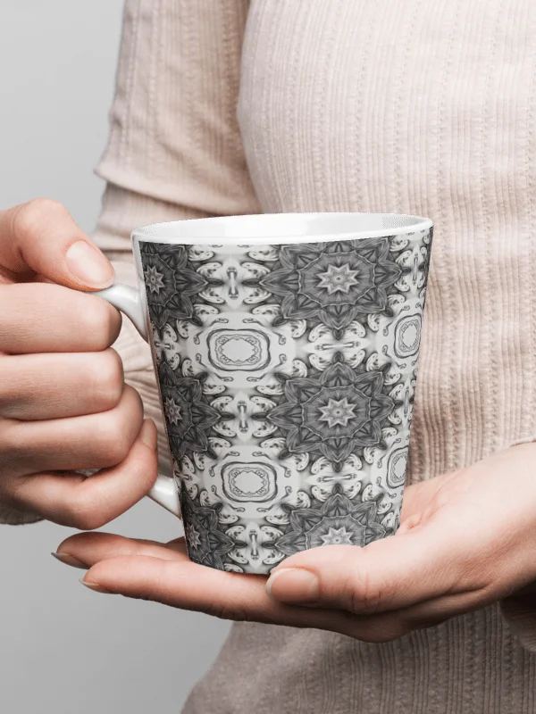 Symmetrical Splendor Latte Mug product image (1)