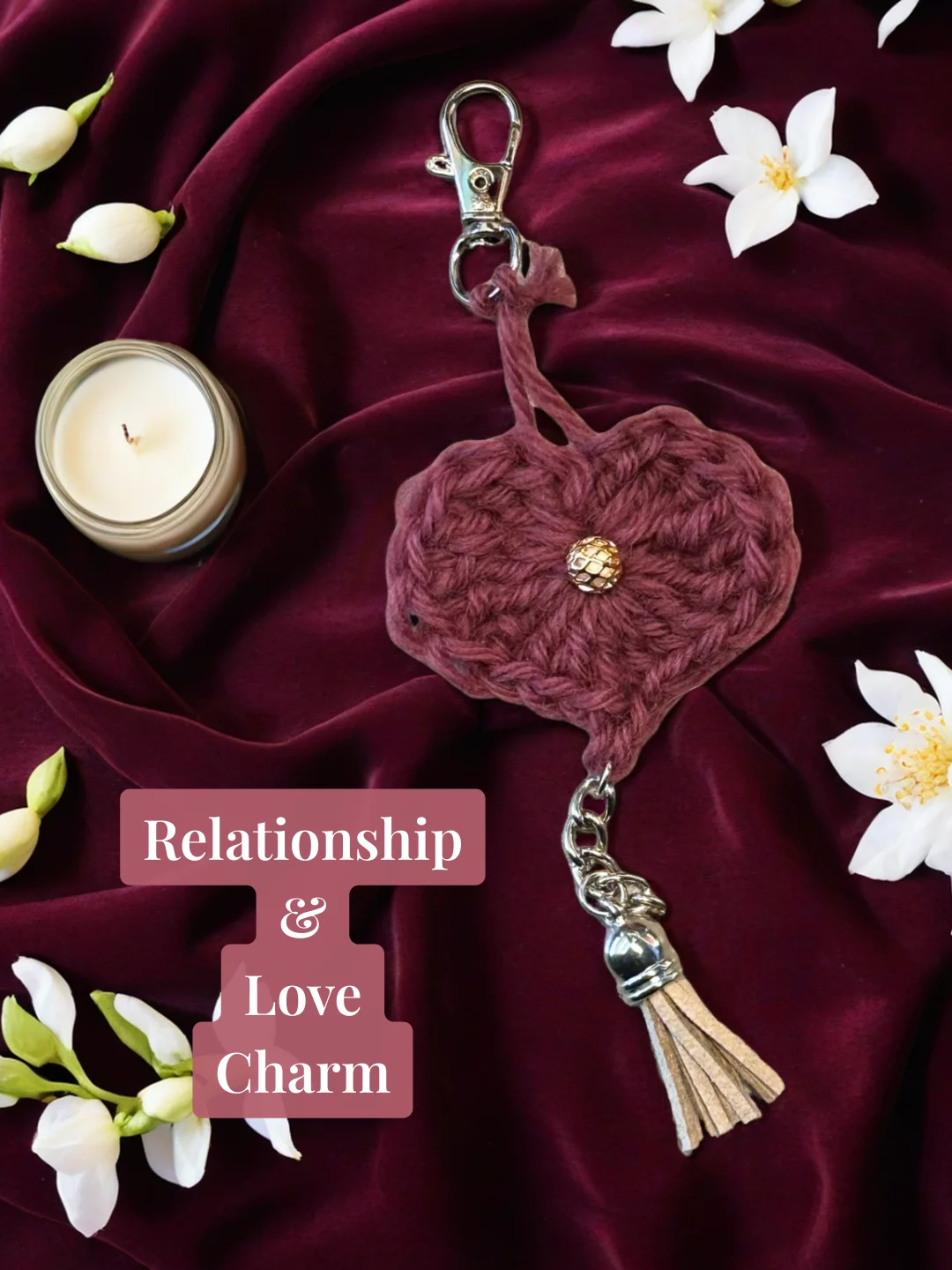 Veloma Love Charm | Activated Rose Heart | Personalized Brauche Blessing | Venus Magic | Ancestral Love Work product image (9)