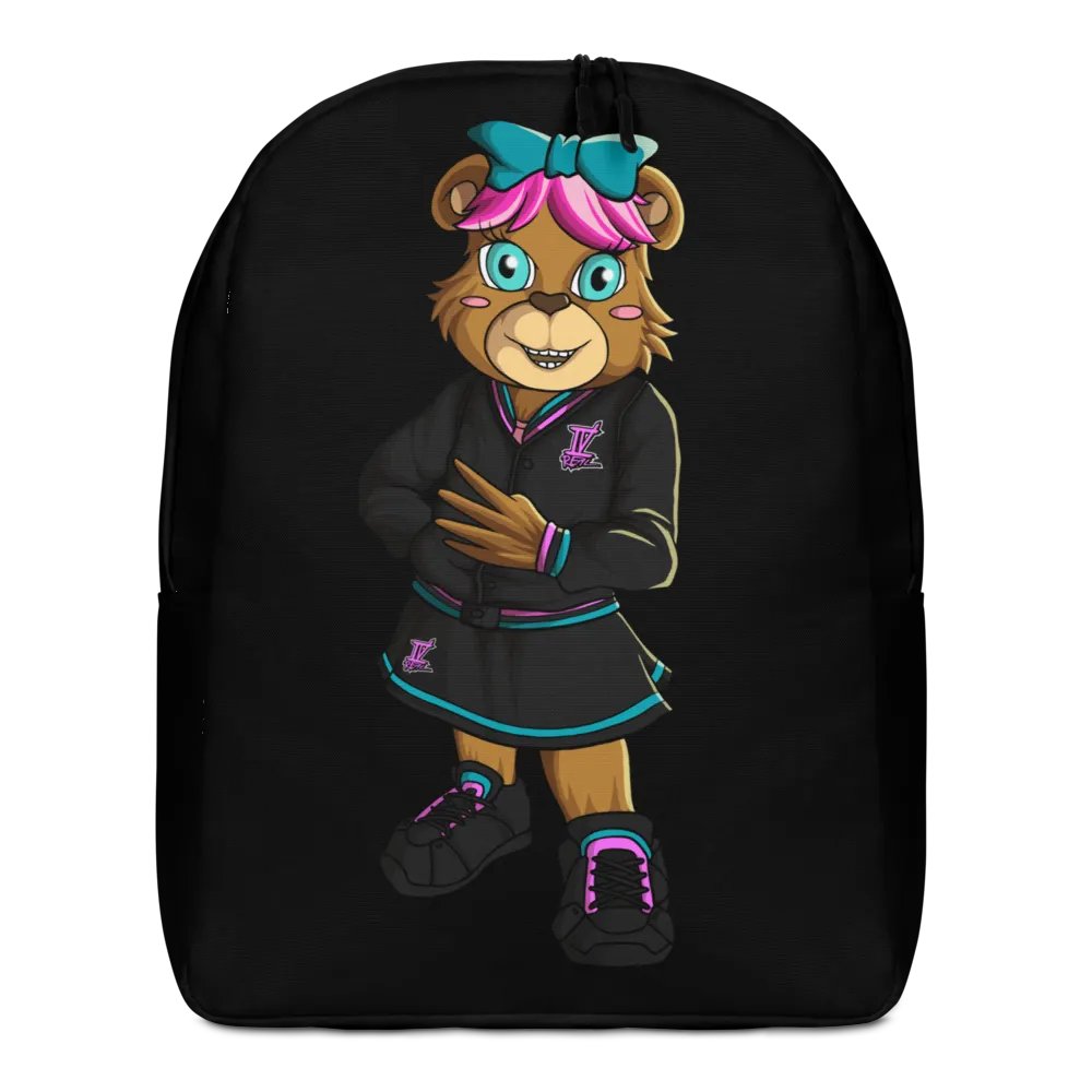 Standing Girl Bear Back Pack product image (1)