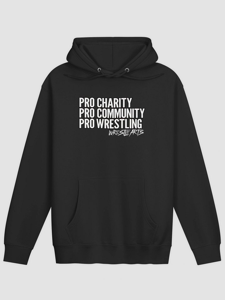 Pro Charity. Pro Community. Pro Wrestling. Hoodie product image (2)