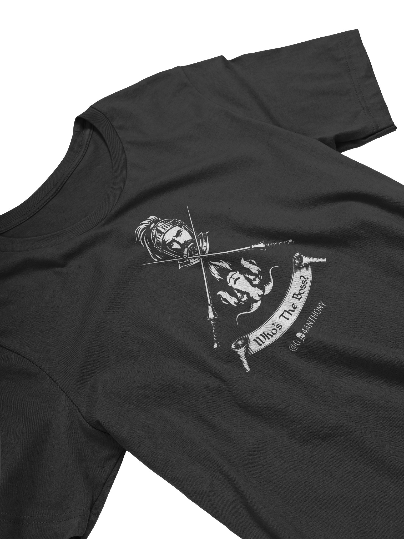 WHO'S THE BOSS 'X" TEE product image (3)