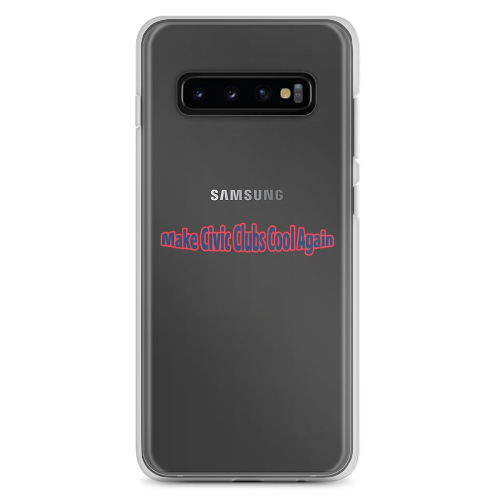 Make Civic Clubs Cool Again™ Clear & Cool Samsung® Case product image (1)