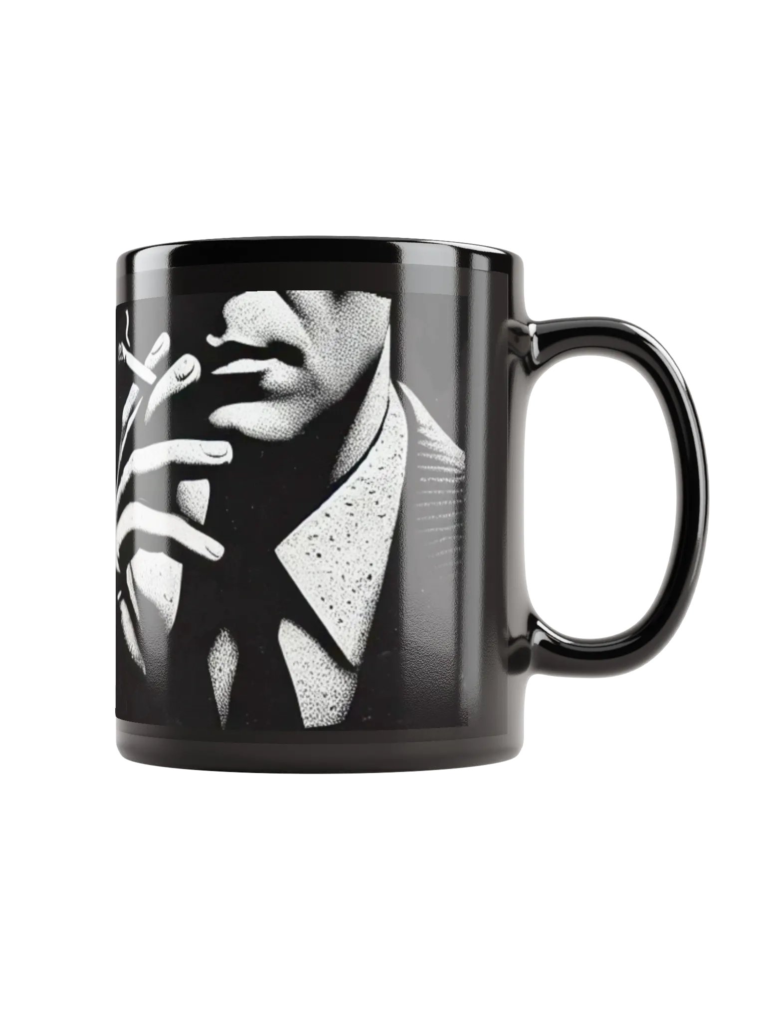 Noir - "Some Faces Are Better Left in Shadow" Mug product image (1)