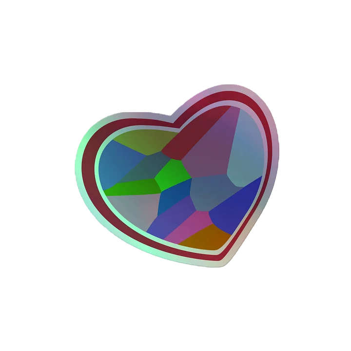 Holographic Voronoi Sticker product image (2)
