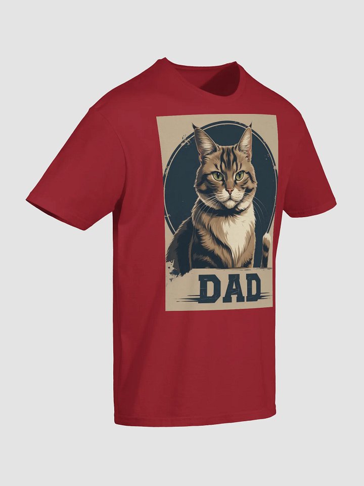 Cat Dad Pride – Rugged Feline Art product image (2)