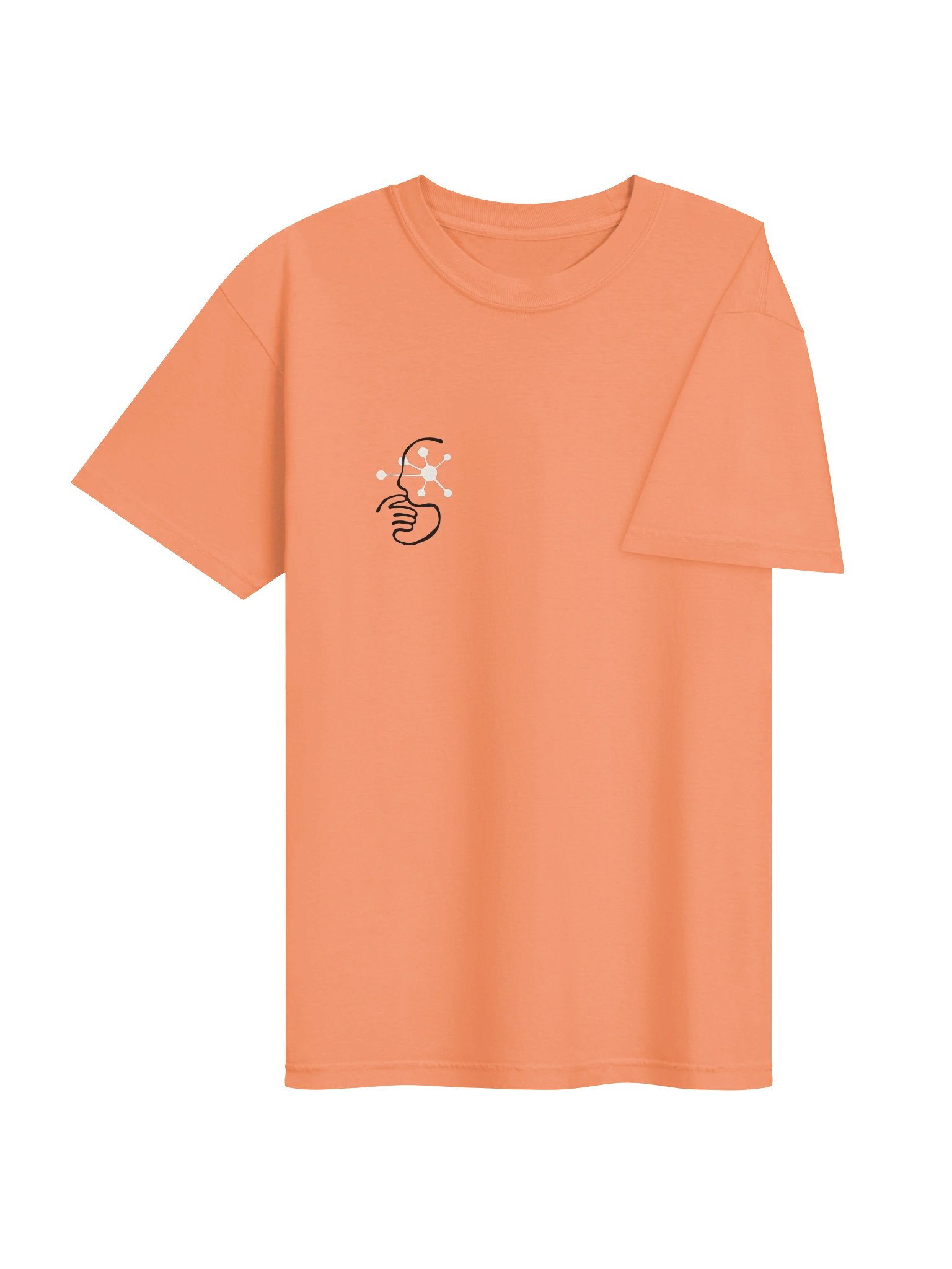 anthropic — heavyweight tee (terracotta) product image (4)