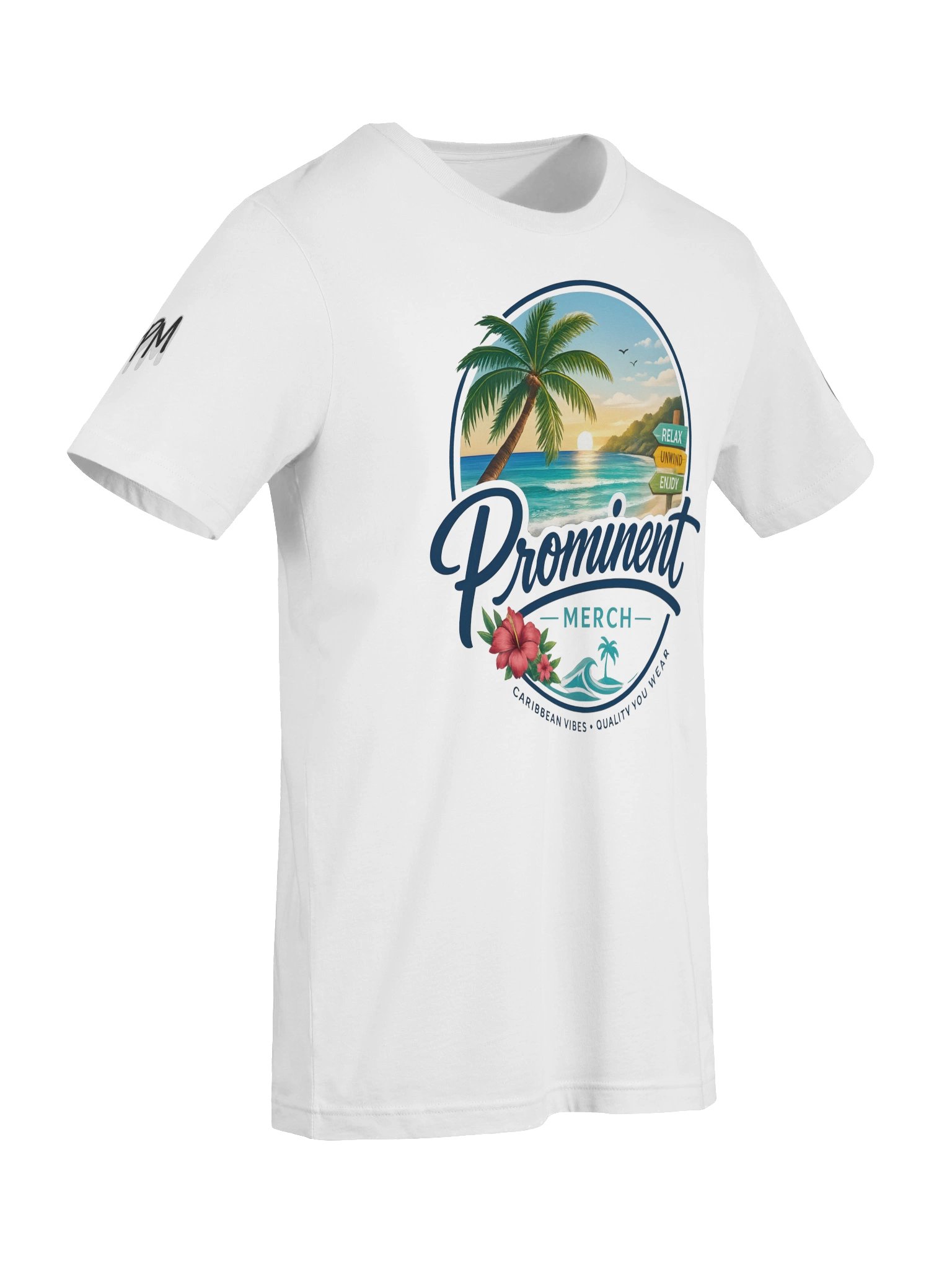 Prominent Merch Caribbean Vibes Tee product image (46)