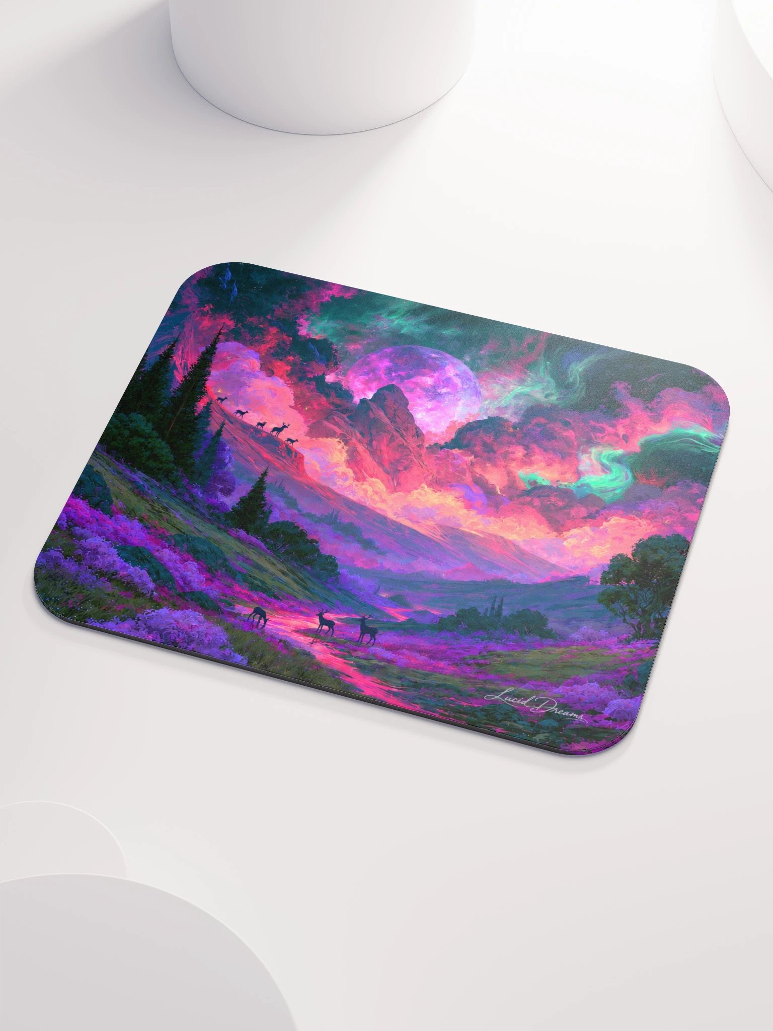 Neon Moon Valley Mousepad product image (3)
