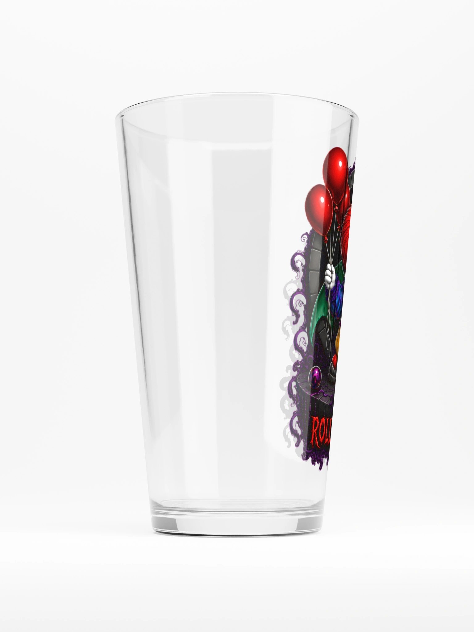 We All Roll Down Here Pint Glass product image (2)