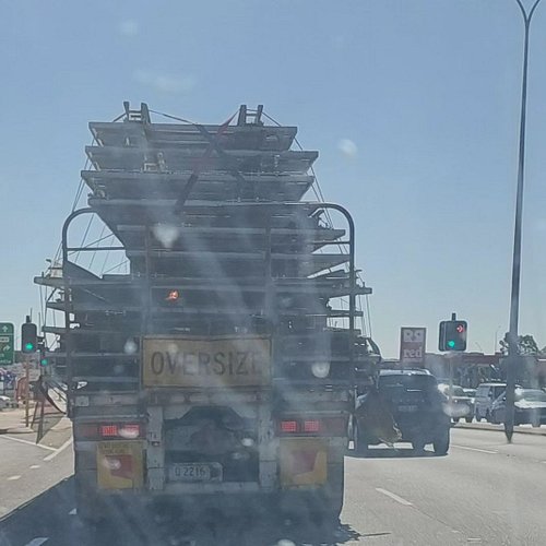 So I stopped at a light yesterday, and this truck was in front of me.

I immediately overtook it cause I've seen too MANY FIN...