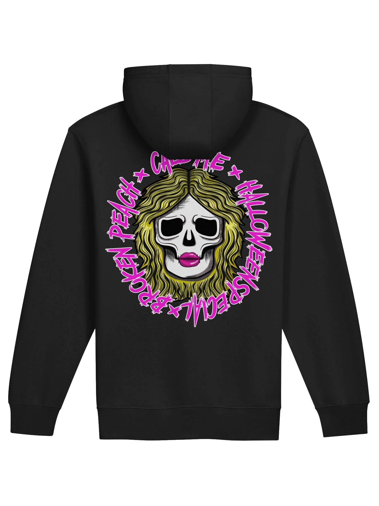 Broken Peach – Unisex Full Zip Hoodie Call Me product image (2)