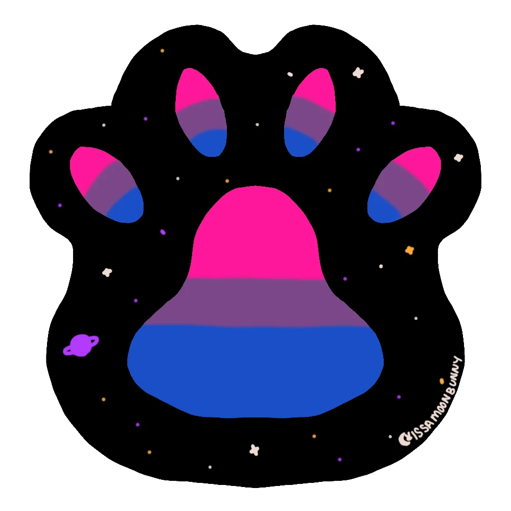 Bi Pride is Paw-some! product image (1)